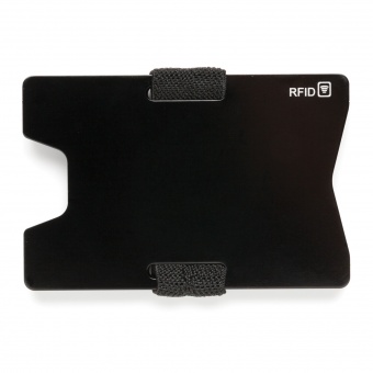 Алюминиевый чехол для карт с защитой от сканирования RFID фото 