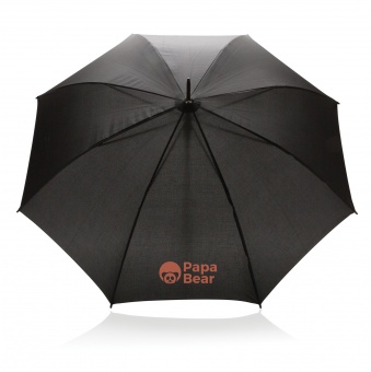 Автоматический зонт-трость, d115 см, черный фото 