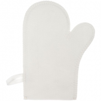 Банная рукавица Heat Off, белая фото 