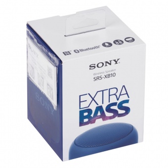 Беспроводная колонка Sony SRS-10, синяя фото 