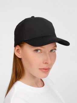 Бейсболка Apollo, черная фото 