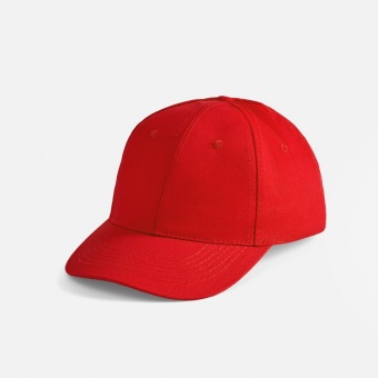 Бейсболка Apollo, красная фото 