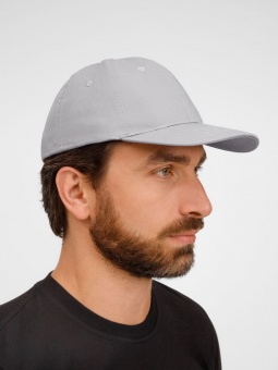 Бейсболка Apollo, серая фото 