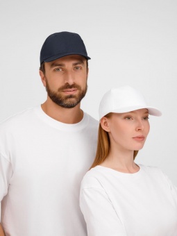 Бейсболка Apollo, темно-синяя фото 