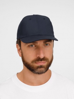 Бейсболка Apollo, темно-синяя фото 