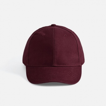Бейсболка Buffalo, бордовая фото 