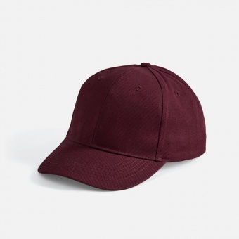 Бейсболка Buffalo, бордовая фото 