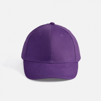 Бейсболка Buffalo, темно-фиолетовая фото 