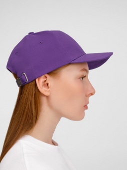 Бейсболка Buffalo, темно-фиолетовая фото 