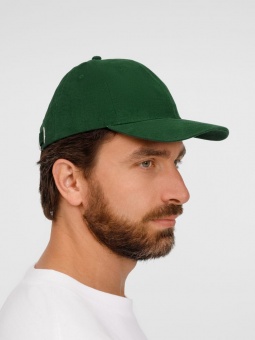 Бейсболка Buffalo, темно-зеленая фото 