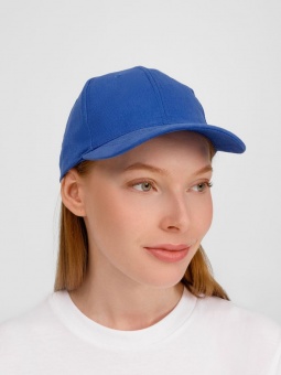 Бейсболка Buffalo, ярко-синяя фото 