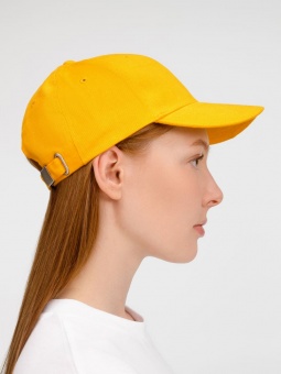 Бейсболка Buffalo, желтая фото 