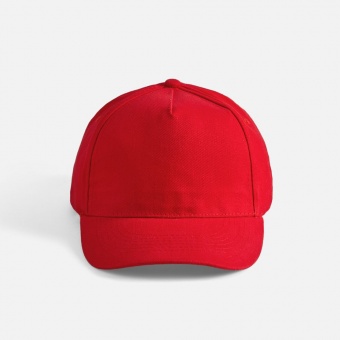 Бейсболка Long Beach, красная фото 