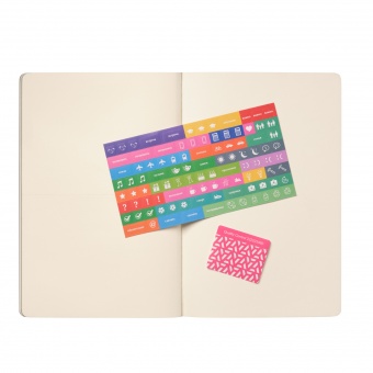 Блокнот Alpha slim, фиолетовый фото 