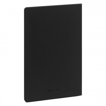 Блокнот Corsa slim, черный фото 