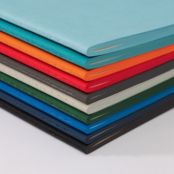 Блокнот Corsa slim, оранжевый фото 