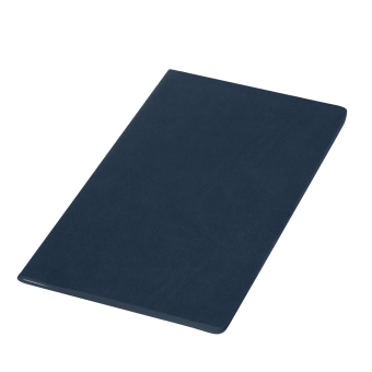 Блокнот Corsa slim, синий фото 