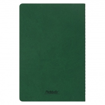 Блокнот Corsa slim, зеленый фото 