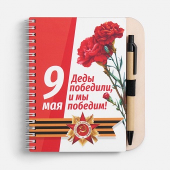 Блокнот на пружине Woodpad на заказ фото 