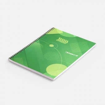 Блокнот на заказ Sketch Print M, в клетку фото 