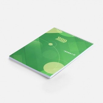 Блокнот на заказ Sketch Print M, в клетку фото 