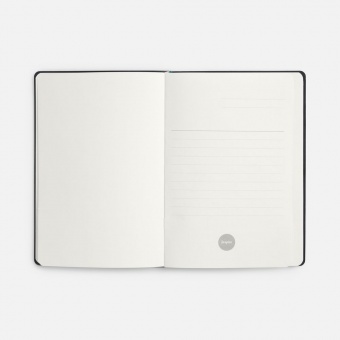 Блокнот Verso в клетку, зеленый, ver.2 фото 