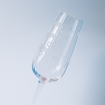 Бокал для шампанского Blanche, прозрачный фото 