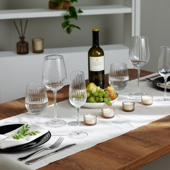 Бокал для шампанского Blanche, прозрачный фото 