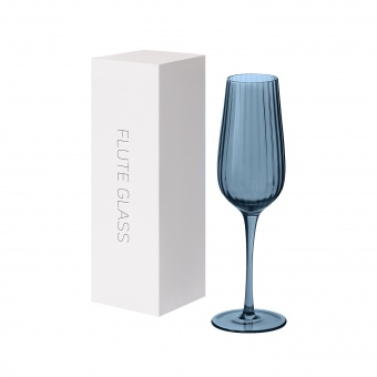 Бокал для шампанского Toscana, синий фото 