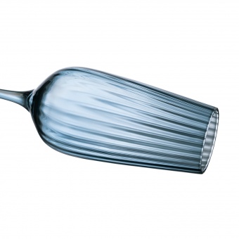 Бокал для шампанского Toscana, синий фото 