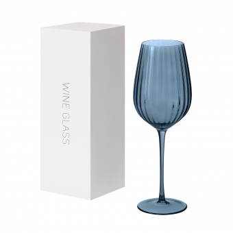 Бокал для вина Toscana, синий фото 