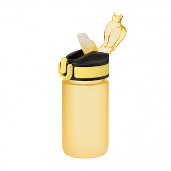 Бутылка для воды Flip mini, желтая фото 