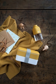 Бутылка MB Positive S, желтая (горчичная) фото 