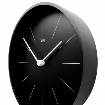Часы настенные Berne, черные фото 