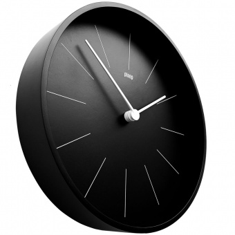 Часы настенные Berne, черные фото 