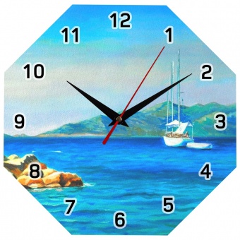 Часы настенные стеклянные Time Diamond фото 