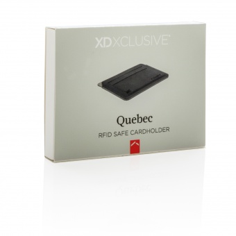 Держатель для карт Quebec RFID с защитой от сканирования RFID фото 