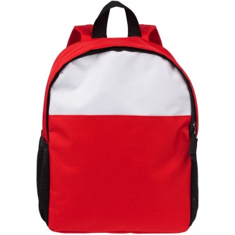 Детский рюкзак Comfit, белый с красным фото 