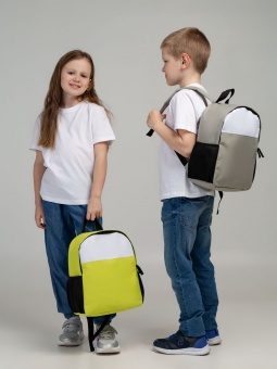 Детский рюкзак Comfit, белый с серым фото 