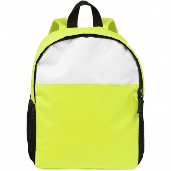 Детский рюкзак Comfit, белый с зеленым яблоком фото 