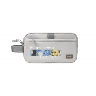 Дорожная косметичка Boston, серая фото 