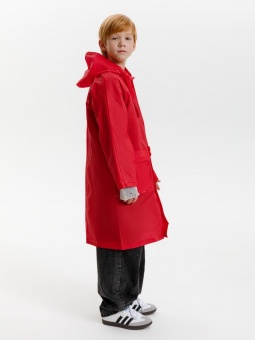 Дождевик детский RainDrop Kids, красный фото 