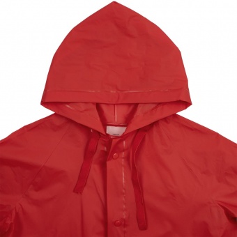 Дождевик детский RainDrop Kids, красный фото 