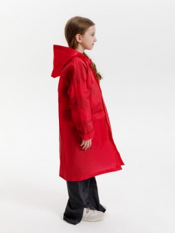 Дождевик детский RainDrop Kids, красный фото 