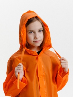 Дождевик детский RainDrop Kids, оранжевый фото 