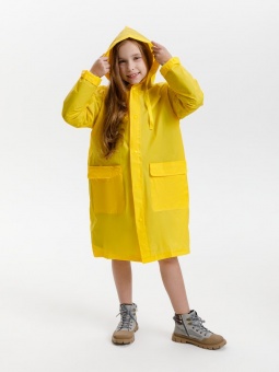 Дождевик детский RainDrop Kids, желтый фото 