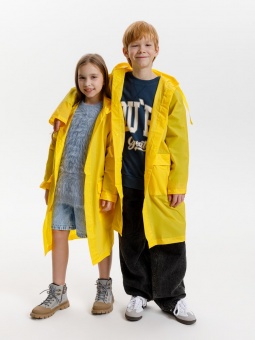 Дождевик детский RainDrop Kids, желтый фото 
