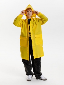 Дождевик детский RainDrop Kids, желтый фото 