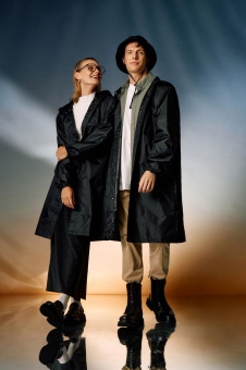 Дождевик унисекс Rainman, черный фото 7