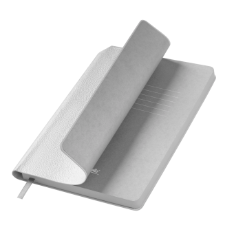 Ежедневник Molto недатированный, серебряный фото 